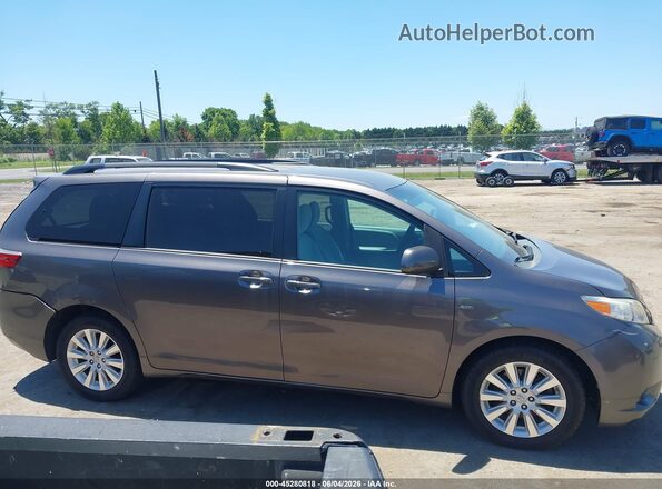 5TDJK3DC1GS129781 2016 TOYOTA SIENNA Серый 