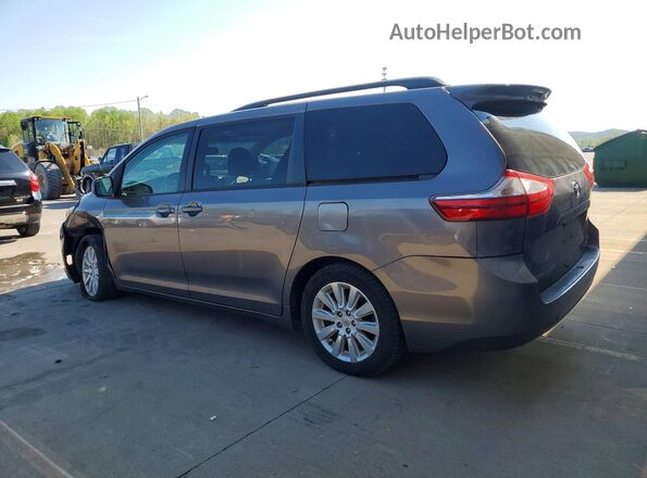 5TDJK3DC5GS143876 2016 TOYOTA SIENNA Серый 