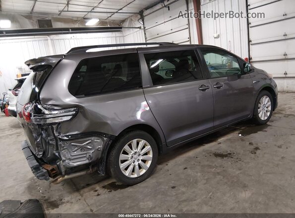 5TDJK3DCXGS143887 2016 TOYOTA SIENNA Gray Հետևի աջ