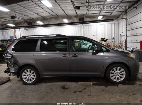 5TDJK3DCXGS143887 2016 TOYOTA SIENNA Gray Սալոնի 360 աստիճան տեսք