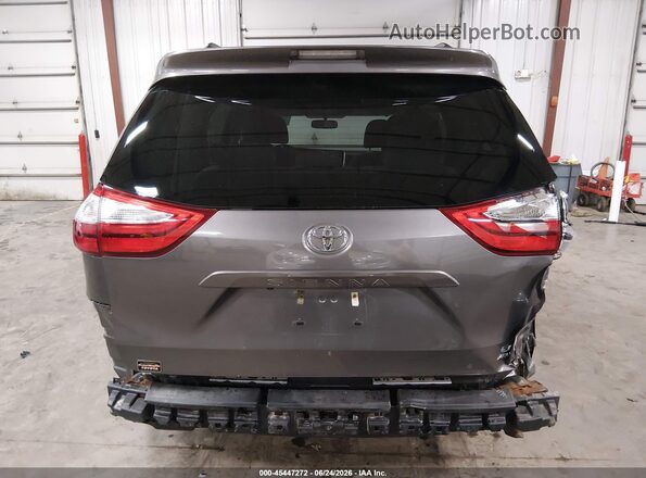 5TDJK3DCXGS143887 2016 TOYOTA SIENNA Gray Դիմացի տեսք