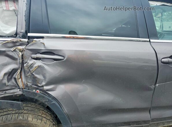 5TDJKRFH2GS295139 2016 TOYOTA HIGHLANDER Серый 