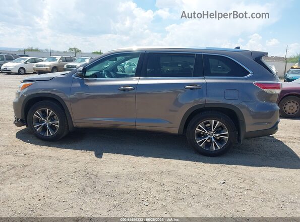 5TDJKRFH7GS352080 2016 TOYOTA HIGHLANDER Silver სალონის 360-გრადუსიანი ხედი
