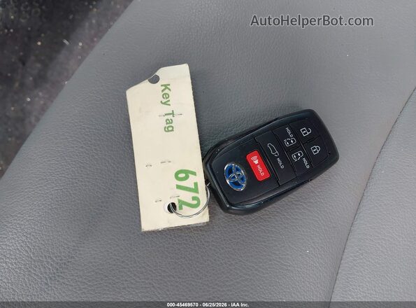 5TDJRKEC0SS254395 2025 TOYOTA SIENNA Gray წინა პანელის ხედი