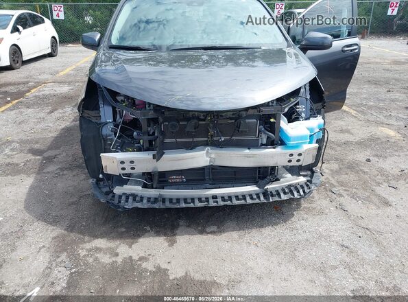 5TDJRKEC0SS254395 2025 TOYOTA SIENNA Gray წინა ხედი