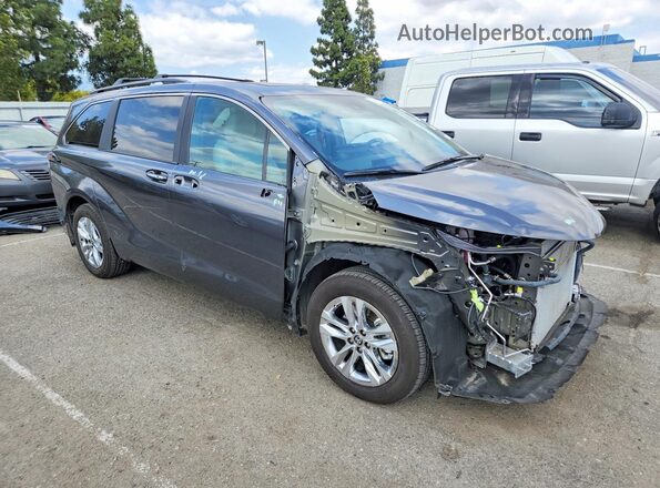 5TDJRKEC1SS263784 2025 TOYOTA SIENNA Угольный 