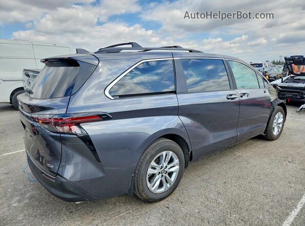 5TDJRKEC1SS263784 2025 TOYOTA SIENNA Угольный 