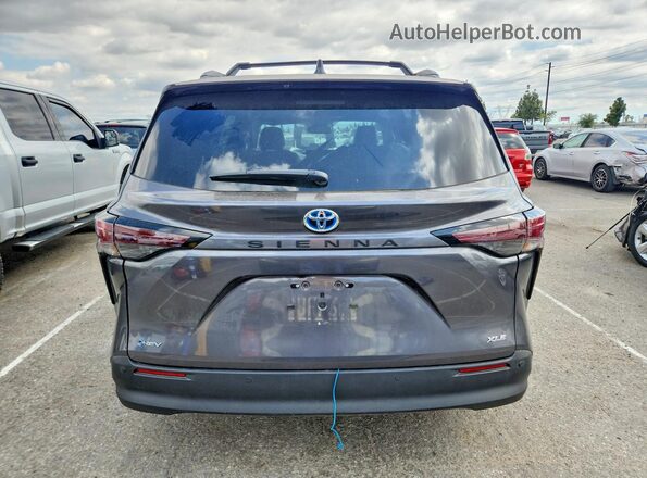 5TDJRKEC1SS263784 2025 TOYOTA SIENNA Угольный 
