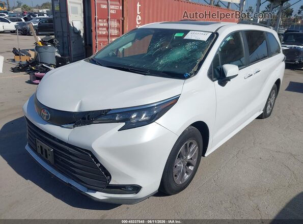 5TDJRKEC1SS280780 2025 TOYOTA SIENNA White Front left