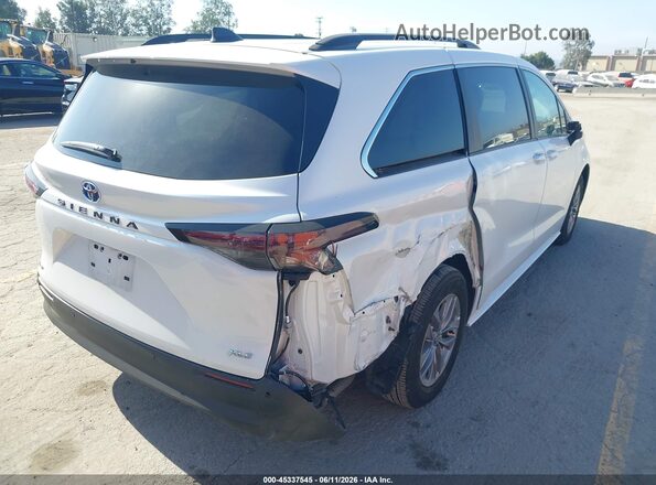 5TDJRKEC1SS280780 2025 TOYOTA SIENNA White Rear right