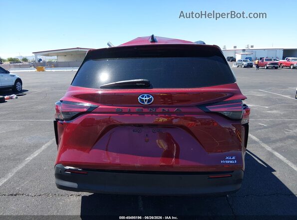 5TDJRKEC2MS068814 2021 TOYOTA SIENNA Red 