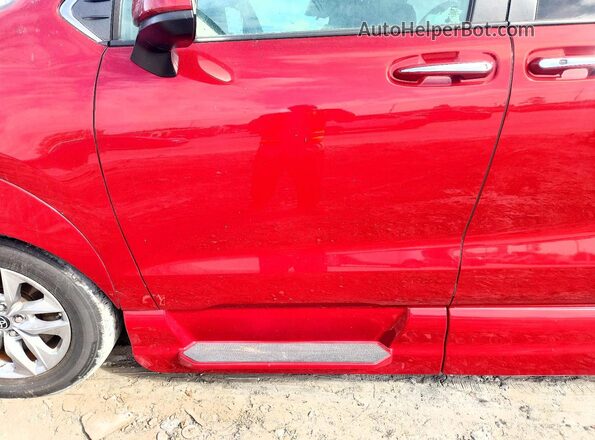 5TDJRKEC2NS091334 2022 TOYOTA SIENNA Burgundy Вид салону спереду