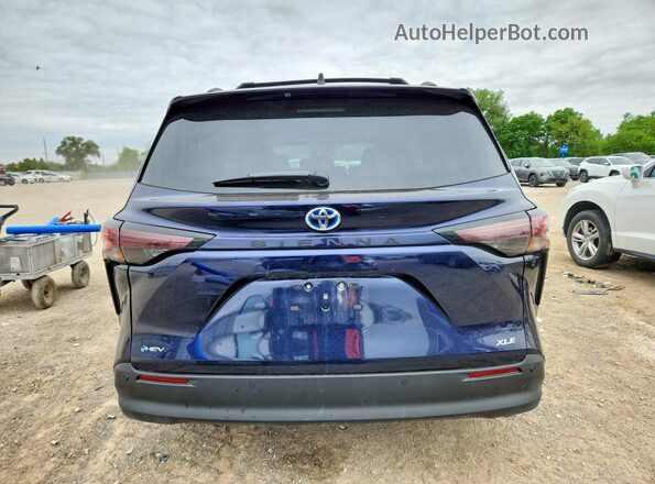 5TDJRKEC2SS258366 2025 TOYOTA SIENNA Синий 