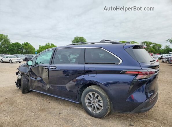5TDJRKEC2SS258366 2025 TOYOTA SIENNA Синий 