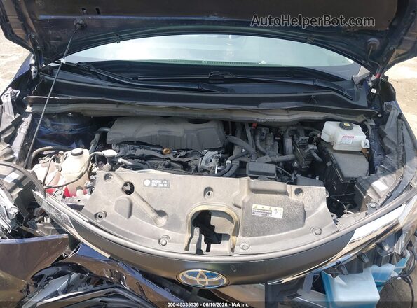5TDJRKEC3MS058146 2021 TOYOTA SIENNA Blue Հետևի տեսք