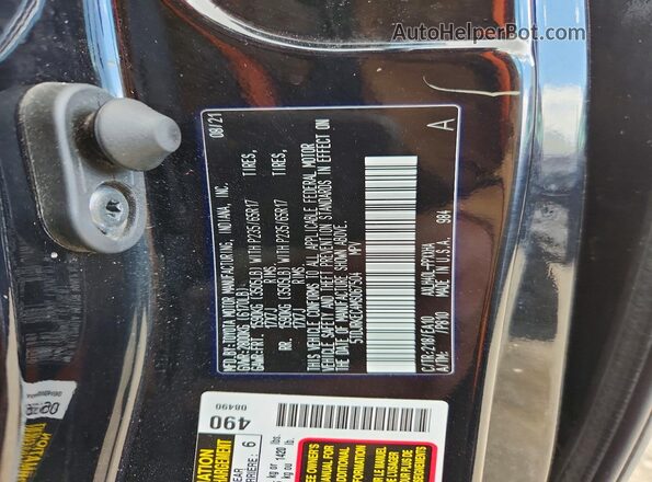5TDJRKEC4MS067504 2021 TOYOTA SIENNA Black 