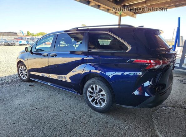 5TDJRKEC4NS090850 2022 TOYOTA SIENNA Blue 