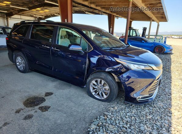 5TDJRKEC4NS090850 2022 TOYOTA SIENNA Blue 