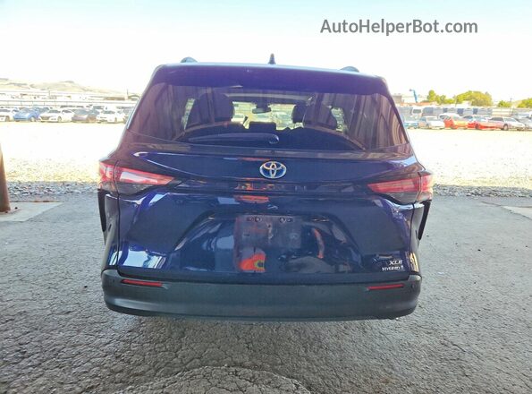 5TDJRKEC4NS090850 2022 TOYOTA SIENNA Blue 