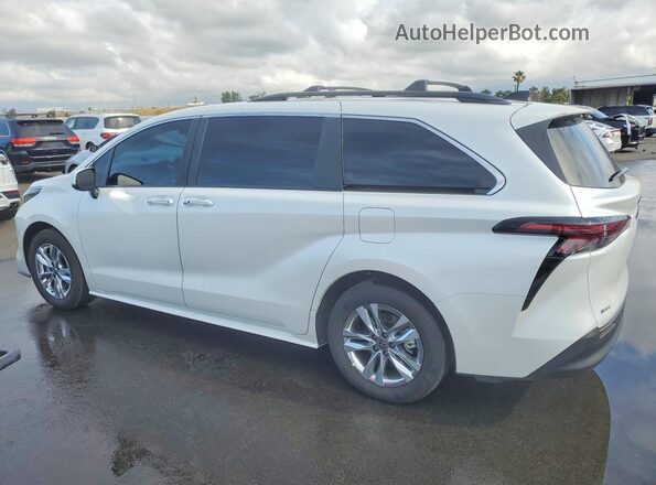 5TDJRKEC4SS261172 2025 TOYOTA SIENNA White Trasero izquierdo