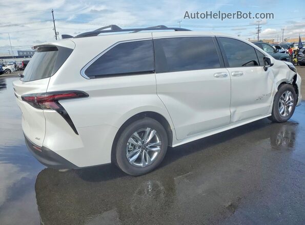 5TDJRKEC4SS261172 2025 TOYOTA SIENNA White Trasero derecho