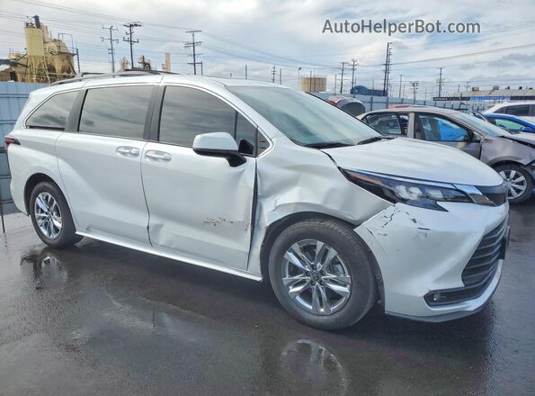 5TDJRKEC4SS261172 2025 TOYOTA SIENNA White Delantero derecho