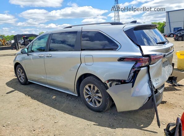 5TDJRKEC4SS261320 2025 TOYOTA SIENNA Серебряный Задняя левая четверть