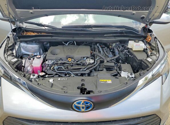 5TDJRKEC4SS261320 2025 TOYOTA SIENNA Серебряный Вид подкапотного пространства