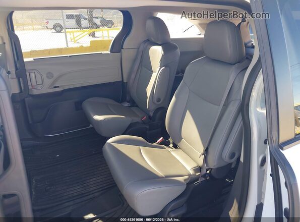 5TDJRKEC5NS102780 2022 TOYOTA SIENNA White VIN კოდის სტიკერის ხედი