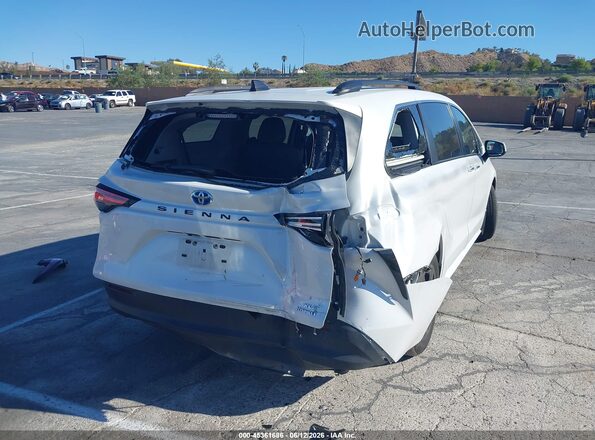 5TDJRKEC5NS102780 2022 TOYOTA SIENNA White უკანა მარჯვენა