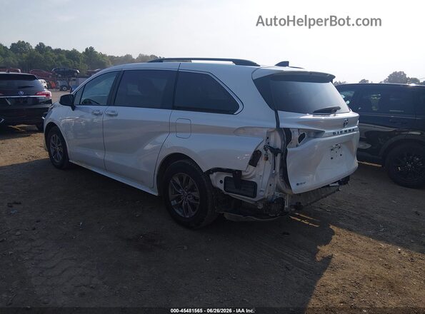 5TDJRKEC5SS232229 2025 TOYOTA SIENNA White Trasero izquierdo