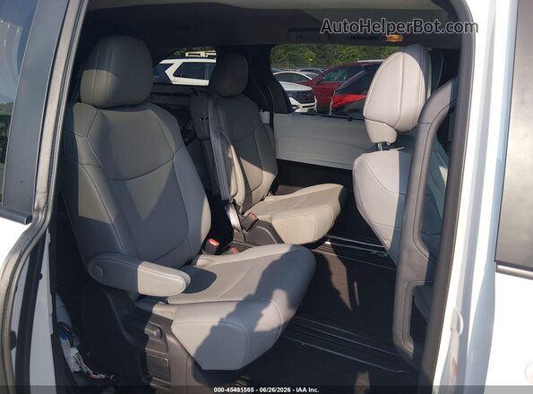 5TDJRKEC5SS232229 2025 TOYOTA SIENNA White Vista de la etiqueta del VIN