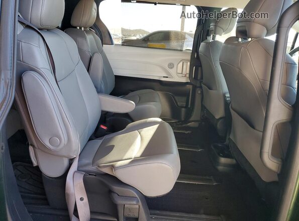 5TDJRKEC5SS258393 2025 TOYOTA SIENNA Зеленый Вид задних сидений