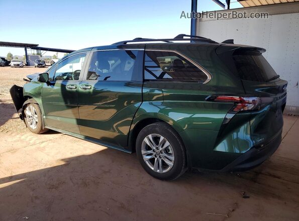 5TDJRKEC5SS258393 2025 TOYOTA SIENNA Зеленый Задняя левая четверть