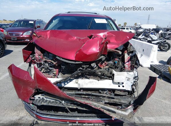 5TDJRKEC6NS090168 2022 TOYOTA SIENNA Red წინა პანელის ხედი