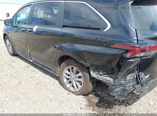5TDJRKEC6RS204689 2024 TOYOTA SIENNA Black Widok z przodu