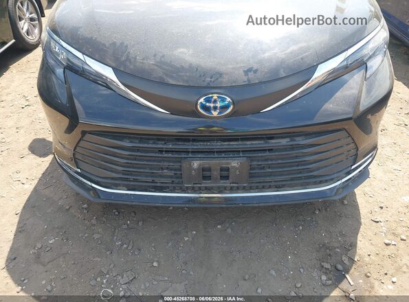 5TDJRKEC6RS209990 2024 TOYOTA SIENNA Черный Вид спереди