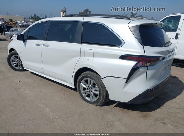 5TDJRKEC7PS165818 2023 TOYOTA SIENNA White Հետևի ձախ