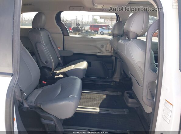 5TDJRKEC7PS165818 2023 TOYOTA SIENNA White VIN կոդի պիտակի տեսք