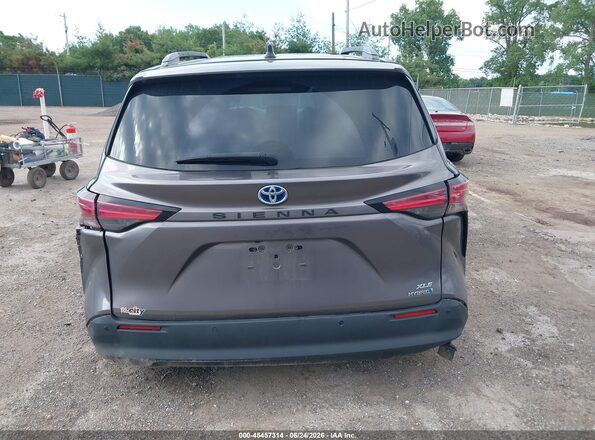 5TDJRKEC8MS029113 2021 TOYOTA SIENNA Gray 