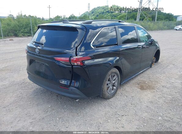 5TDJSKFC0MS024197 2021 TOYOTA SIENNA Black Trasero derecho