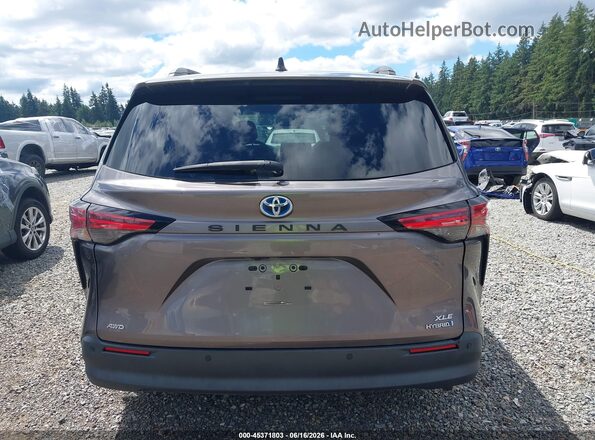 5TDJSKFC2MS015601 2021 TOYOTA SIENNA Gray 