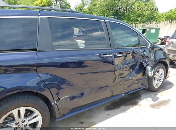5TDJSKFC3SS155153 2025 TOYOTA SIENNA Синий Вид спереди
