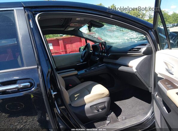 5TDJSKFC4MS024221 2021 TOYOTA SIENNA Black Front interior view
