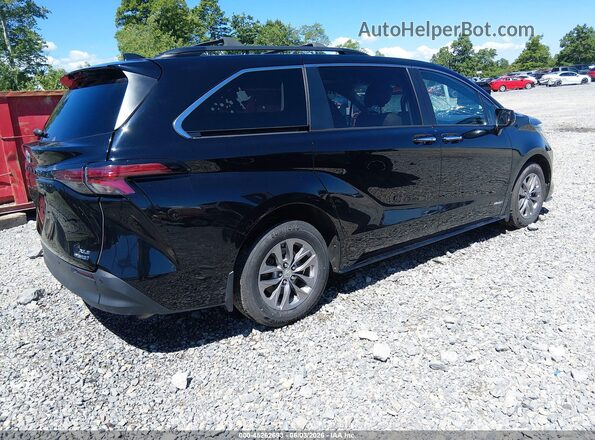 5TDJSKFC4MS024221 2021 TOYOTA SIENNA Black Rear right