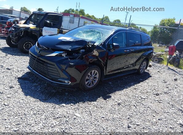 5TDJSKFC4MS024221 2021 TOYOTA SIENNA Black Front left
