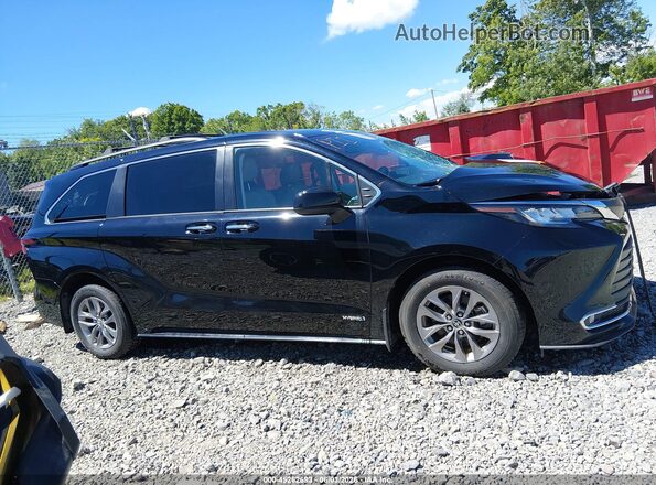 5TDJSKFC4MS024221 2021 TOYOTA SIENNA Black 360 interior view
