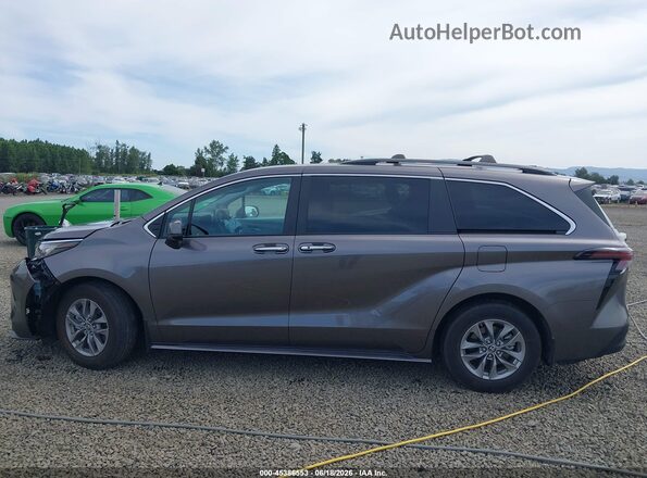 5TDJSKFC4PS107832 2023 TOYOTA SIENNA Gray Панорамний вид салону 360°