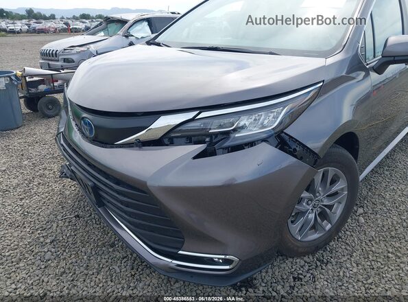 5TDJSKFC4PS107832 2023 TOYOTA SIENNA Gray 