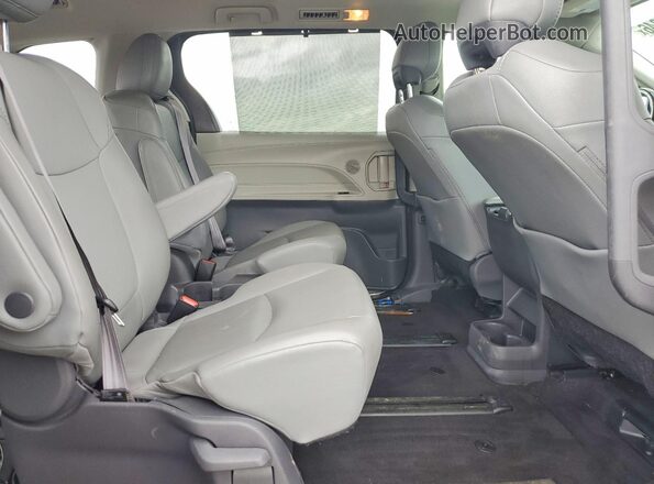 5TDJSKFC5MS028844 2021 TOYOTA SIENNA Gray Rear interior view